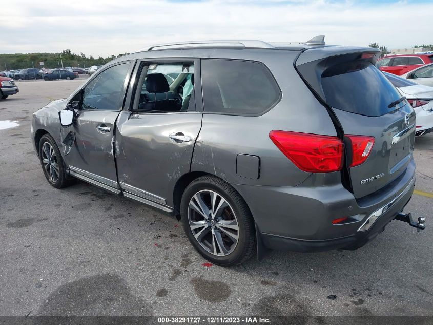 VIN 5N1DR2MNXKC649892 2019 NISSAN PATHFINDER PLATINUM