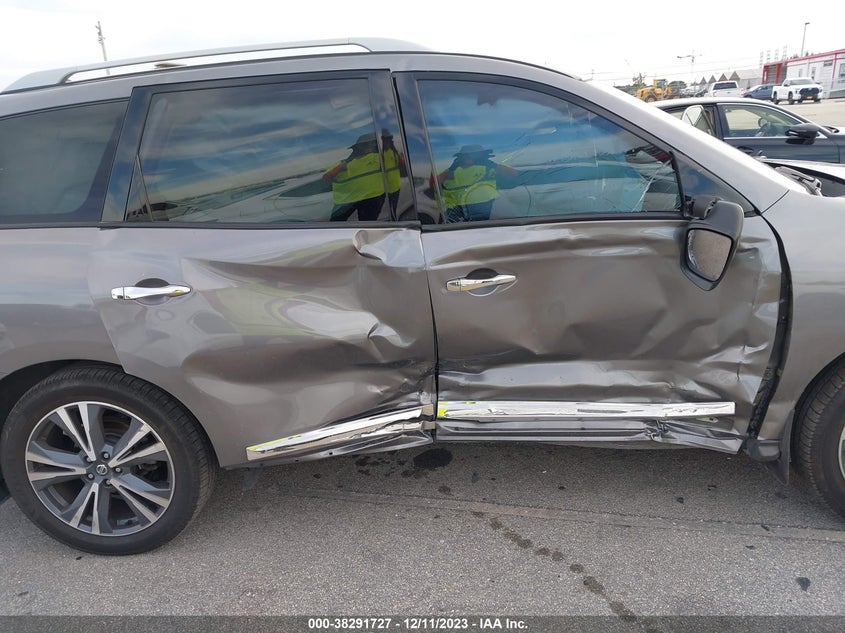 VIN 5N1DR2MNXKC649892 2019 NISSAN PATHFINDER PLATINUM