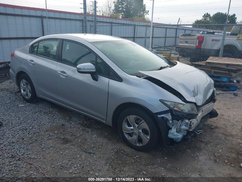 2014 HONDA CIVIC LX - 19XFB2F51EE026849