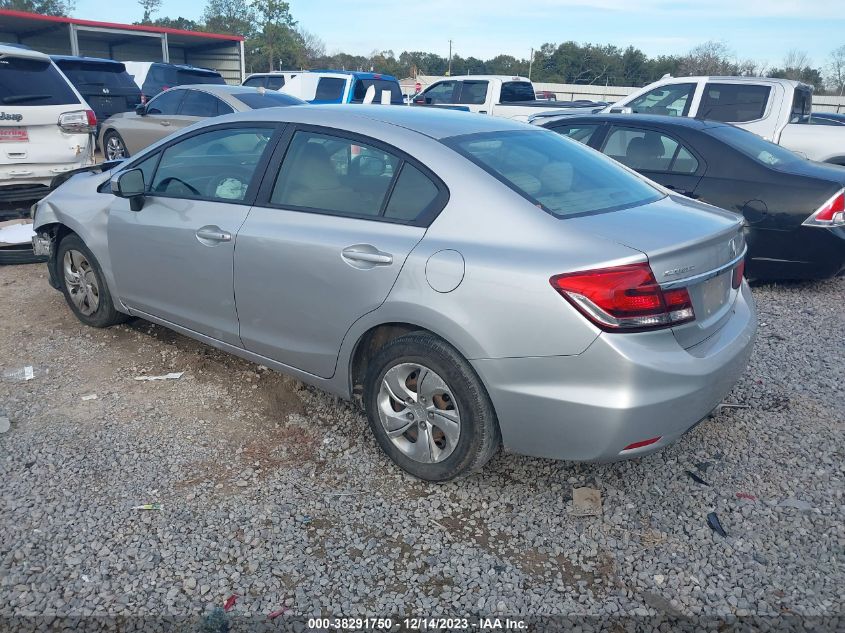 2014 HONDA CIVIC LX - 19XFB2F51EE026849