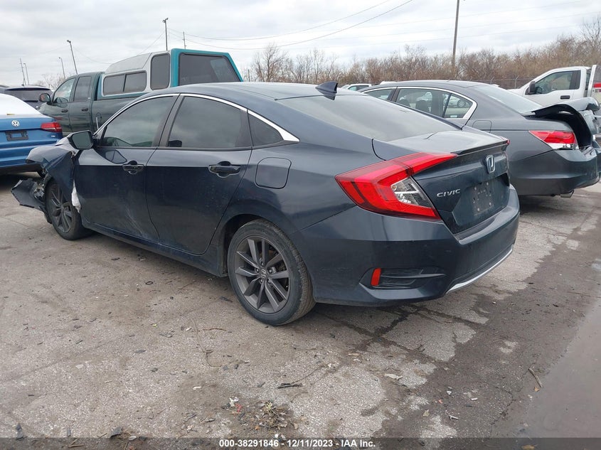 VIN 19XFC1F76LE019630 2020 HONDA CIVIC EX-L