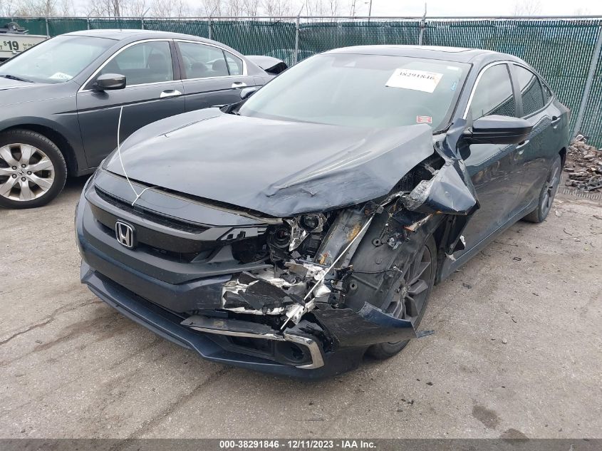 VIN 19XFC1F76LE019630 2020 HONDA CIVIC EX-L