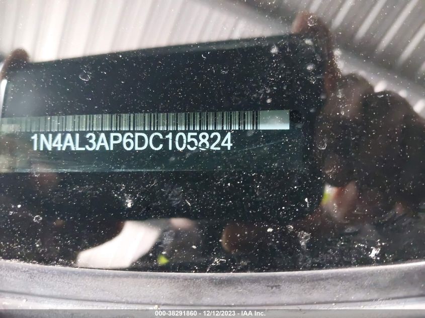 2013 NISSAN ALTIMA 2.5 S - 1N4AL3AP6DC105824