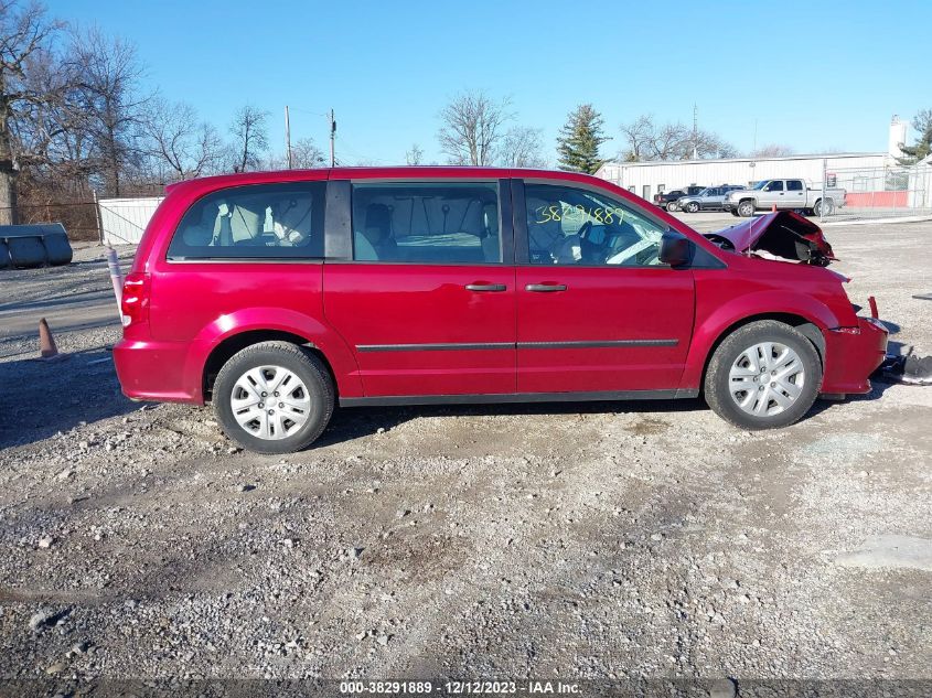 2015 DODGE GRAND CARAVAN AVP/SE - 2C4RDGBG0FR747174