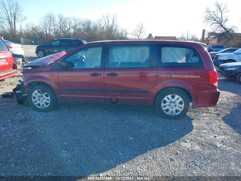 2015 DODGE GRAND CARAVAN AVP/SE - 2C4RDGBG0FR747174
