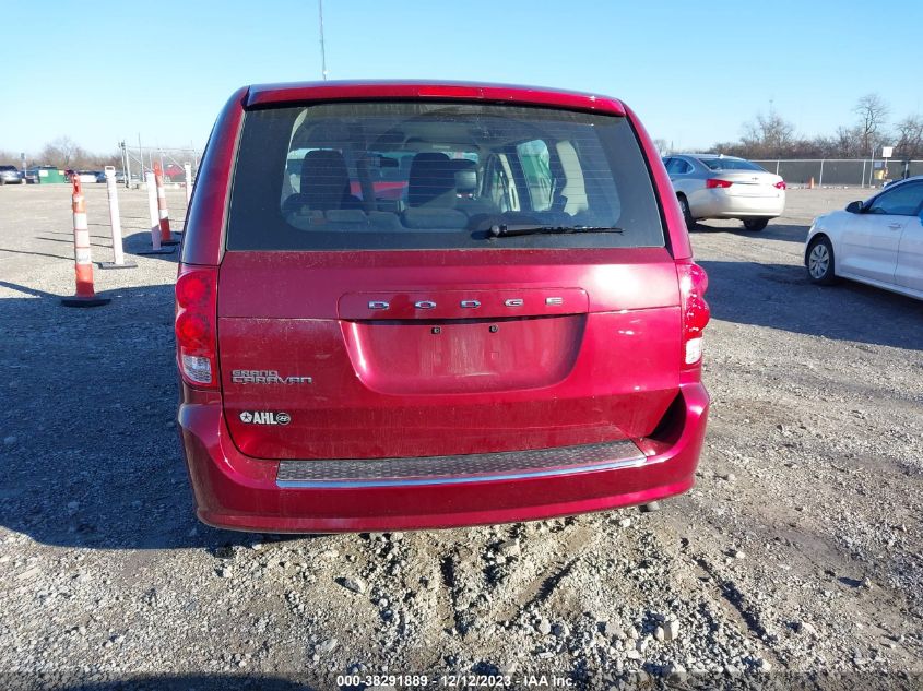 2015 DODGE GRAND CARAVAN AVP/SE - 2C4RDGBG0FR747174