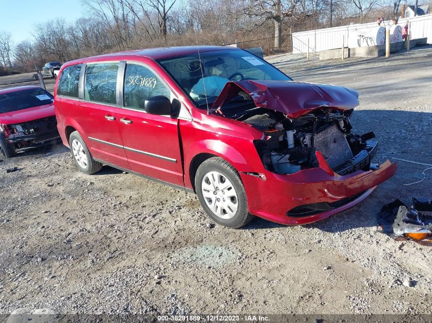 2015 DODGE GRAND CARAVAN AVP/SE - 2C4RDGBG0FR747174