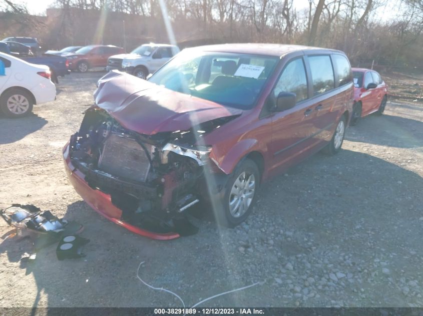 2015 DODGE GRAND CARAVAN AVP/SE - 2C4RDGBG0FR747174