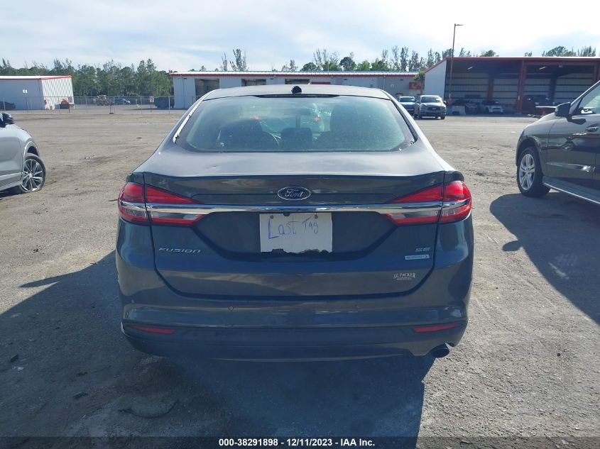 VIN 3FA6P0HD7HR250382 2017 FORD FUSION SE