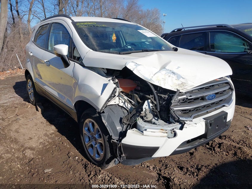 VIN MAJ6P1UL6JC172152 2018 FORD ECOSPORT SE