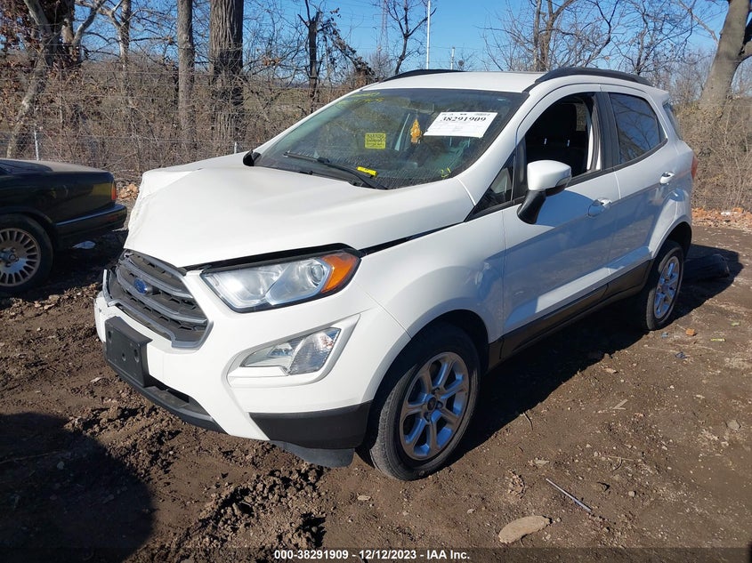 VIN MAJ6P1UL6JC172152 2018 FORD ECOSPORT SE