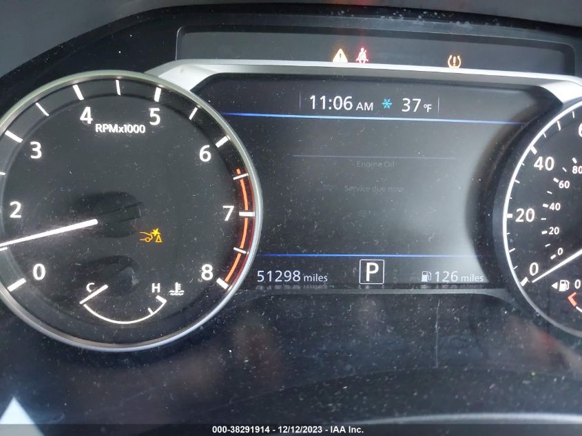 2021 NISSAN ALTIMA SV - 1N4BL4DV3MN413512