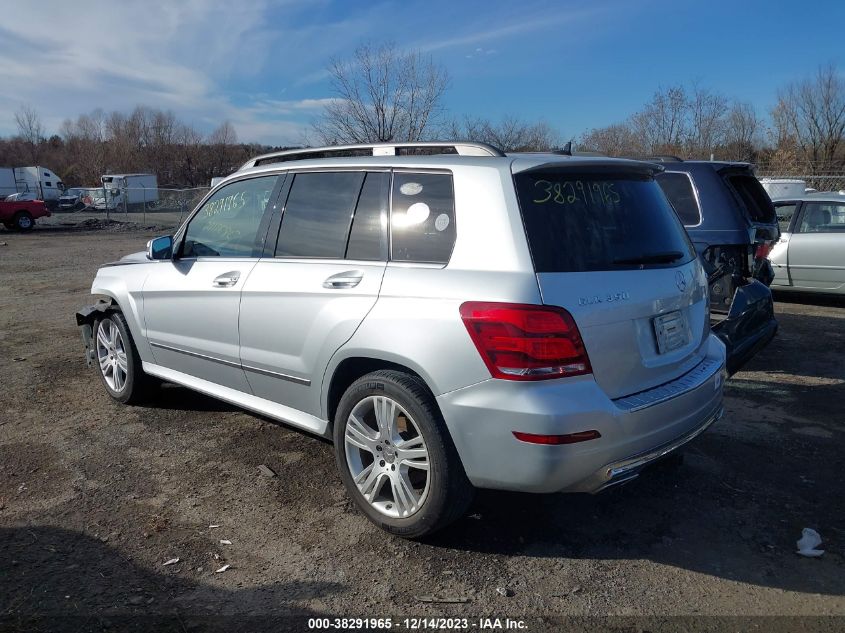 2013 MERCEDES-BENZ GLK 350 4MATIC WDCGG8JB6DF960395