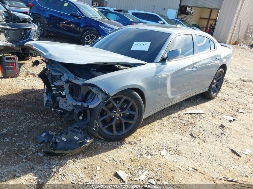 VIN 2C3CDXBG5MH636634 2021 DODGE CHARGER SXT