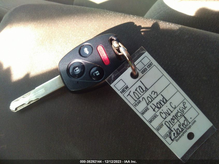 2013 HONDA CIVIC EX - 2HGFB2F88DH542981