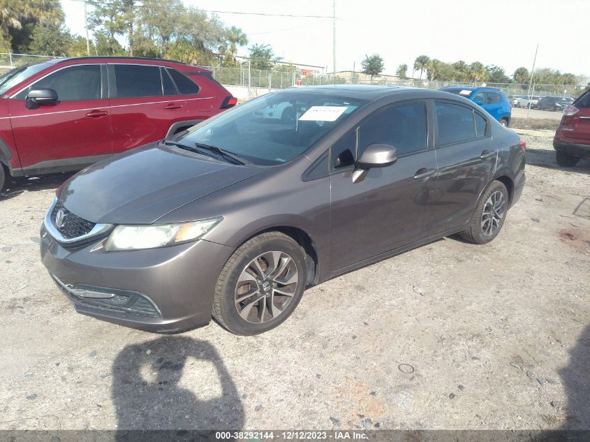 2013 HONDA CIVIC EX - 2HGFB2F88DH542981