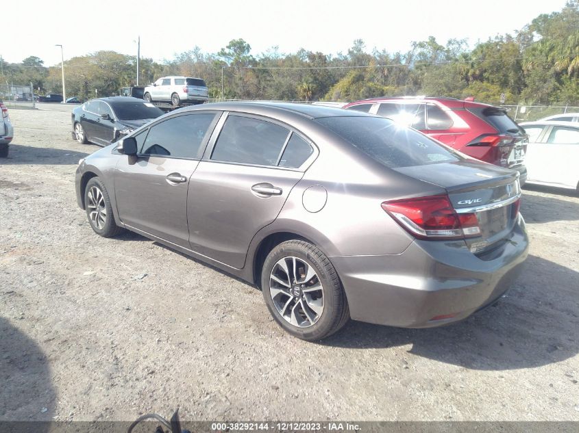 2013 HONDA CIVIC EX - 2HGFB2F88DH542981