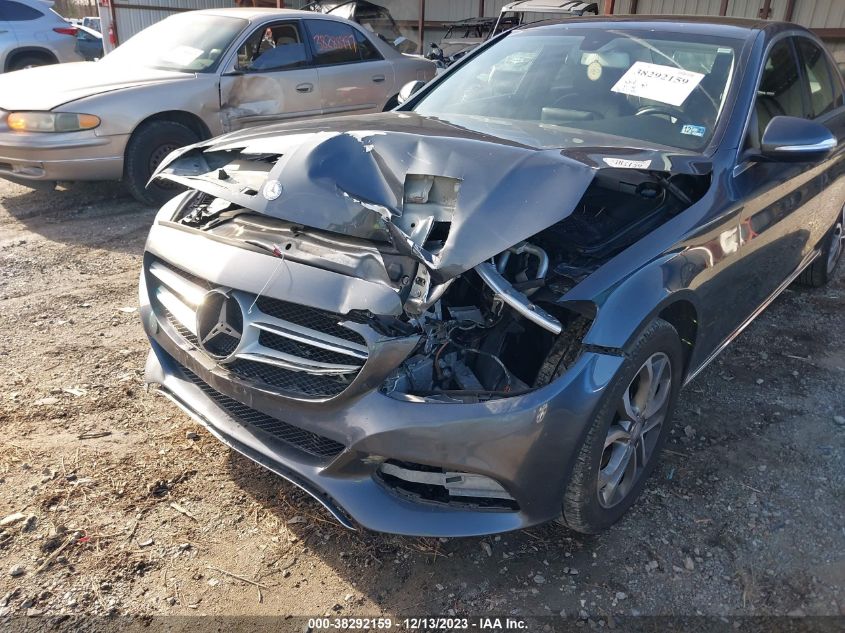 2015 MERCEDES-BENZ C 300 4MATIC/LUXURY 4MATIC/SPORT 4MATIC - 55SWF4KB3FU026065