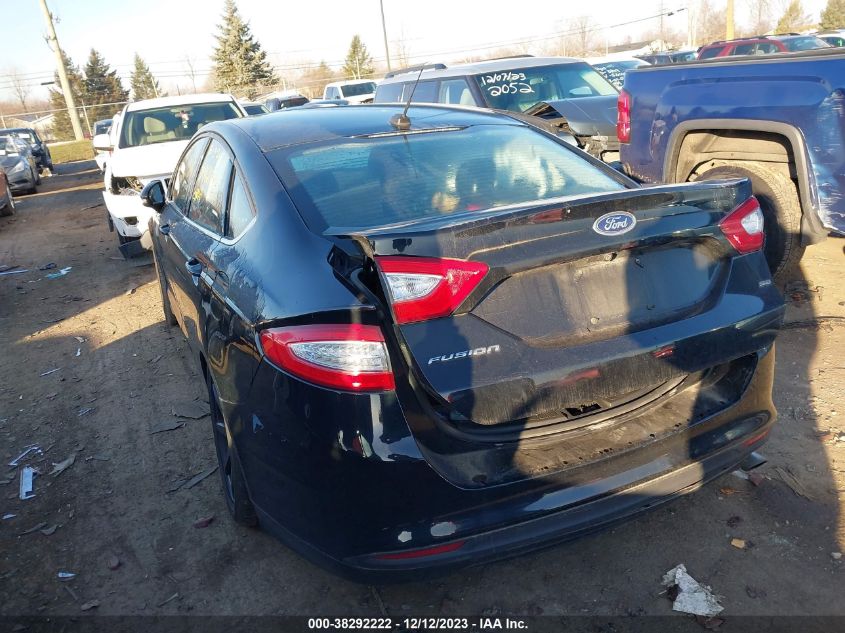 2016 FORD FUSION SE - 1FA6P0H78G5102933