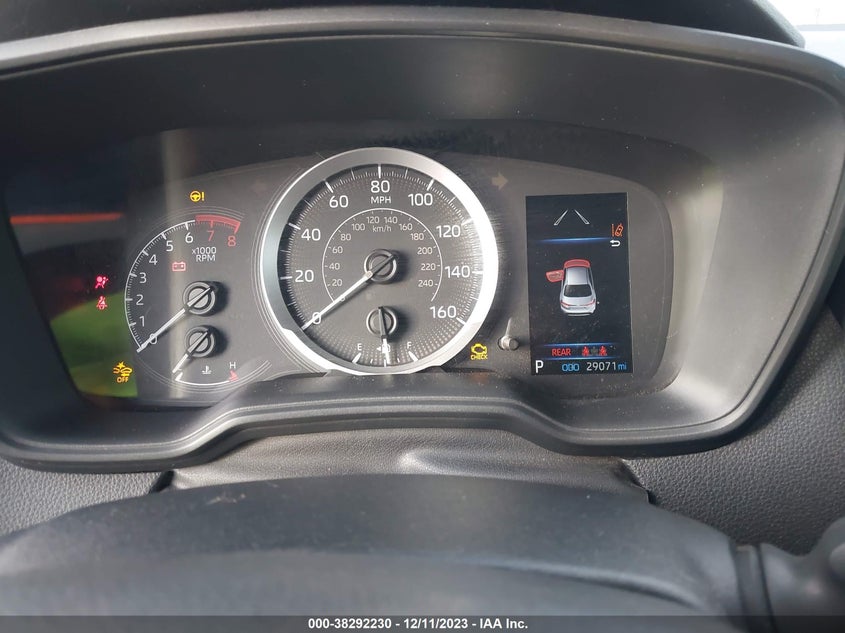 VIN 5YFEPRAE2LP083439 2020 TOYOTA COROLLA LE