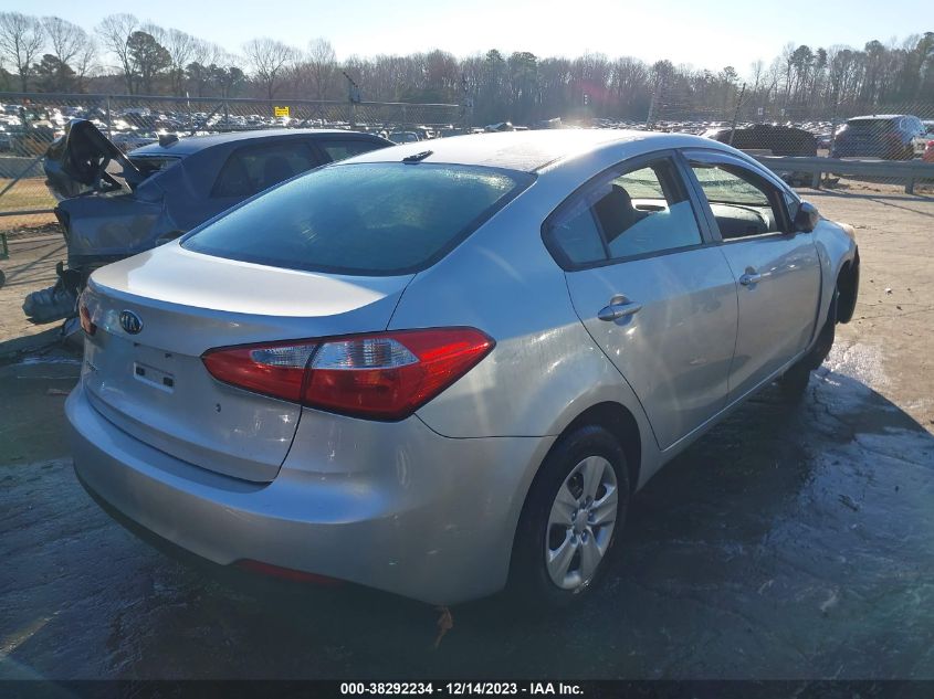 2014 KIA FORTE LX - KNAFK4A68E5095252