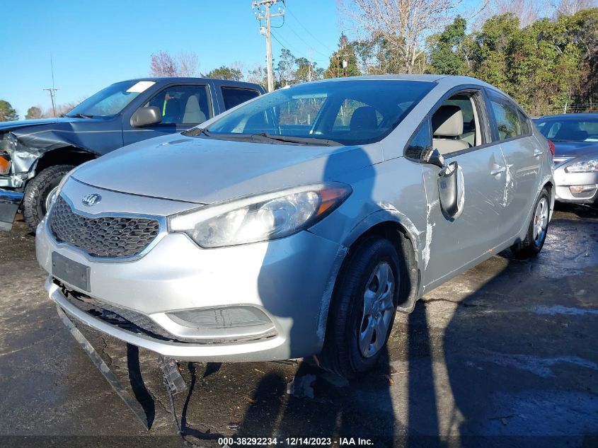 2014 KIA FORTE LX - KNAFK4A68E5095252