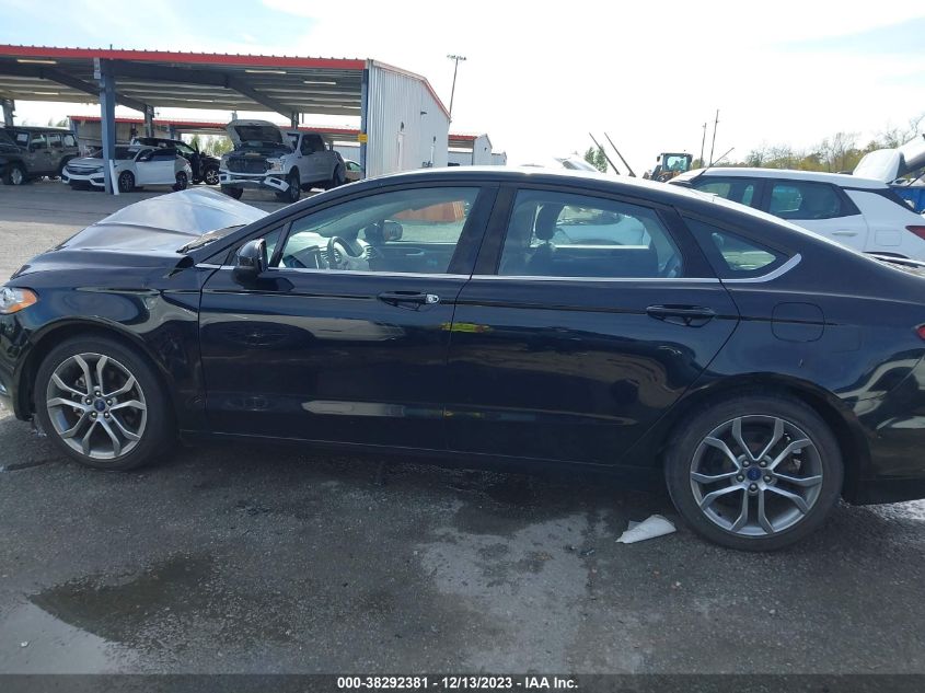 2017 FORD FUSION SE - 3FA6P0HD3HR309525