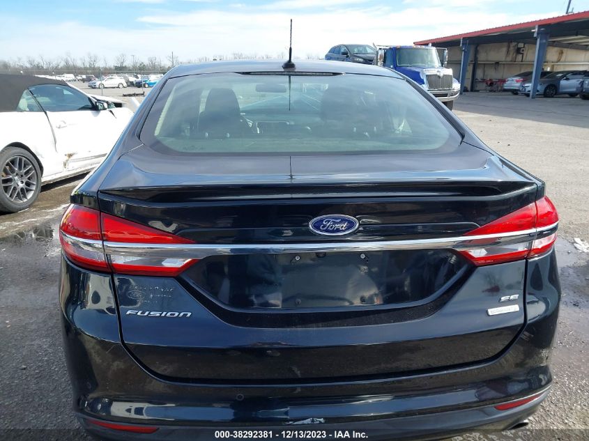 2017 FORD FUSION SE - 3FA6P0HD3HR309525