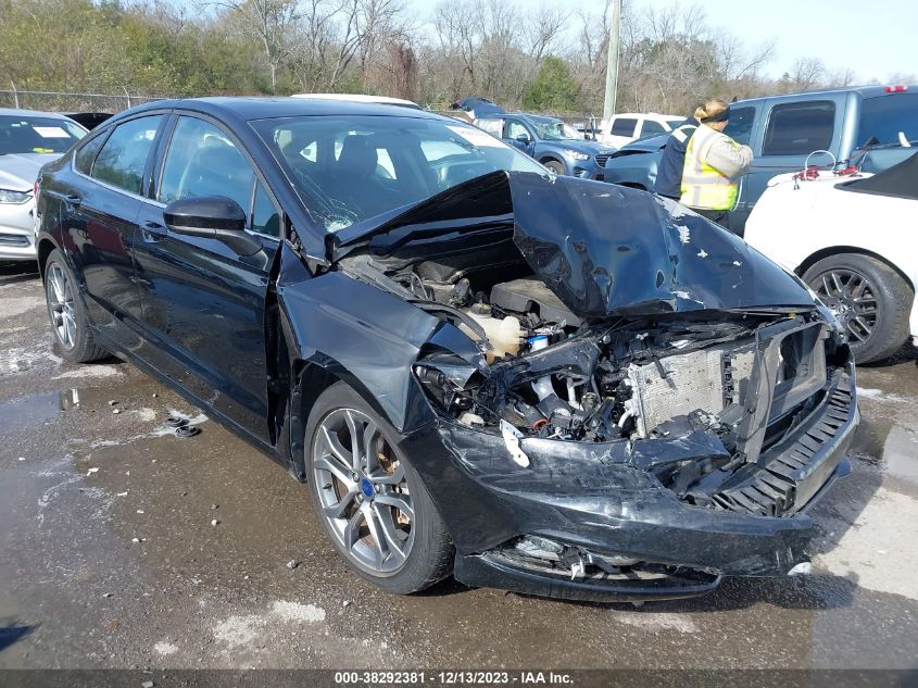 2017 FORD FUSION SE - 3FA6P0HD3HR309525