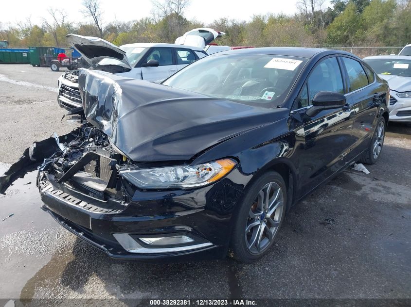 2017 FORD FUSION SE - 3FA6P0HD3HR309525