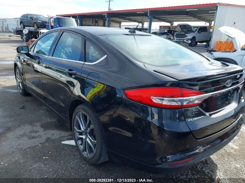 2017 FORD FUSION SE - 3FA6P0HD3HR309525