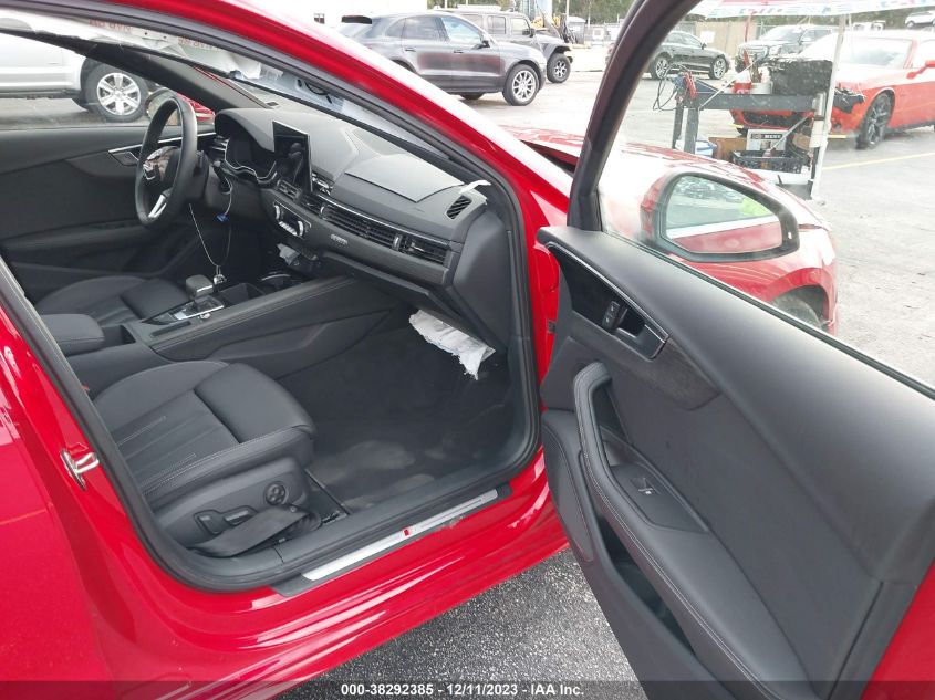 2023 AUDI A4 PREMIUM PLUS 45 TFSI S LINE QUATTRO S TRONIC - WAUEAAF48PA034899