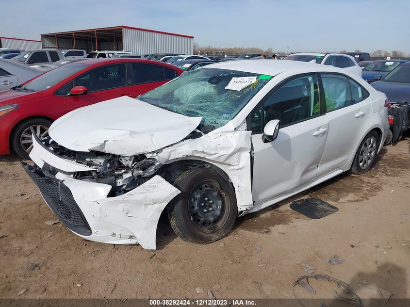VIN 5YFEPMAE9MP247077 2021 TOYOTA COROLLA LE