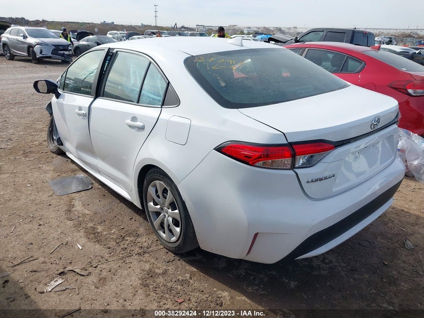 VIN 5YFEPMAE9MP247077 2021 TOYOTA COROLLA LE