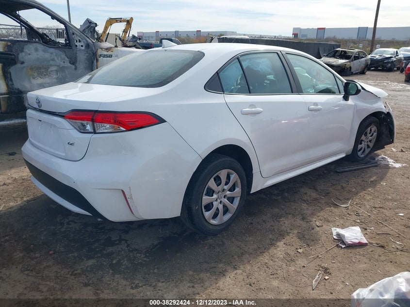 VIN 5YFEPMAE9MP247077 2021 TOYOTA COROLLA LE