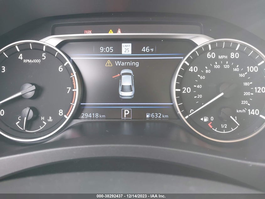 2023 NISSAN ALTIMA 2.5L I-4 DI, DOHC, V(VIN: 1N4BL4EV6PN373414