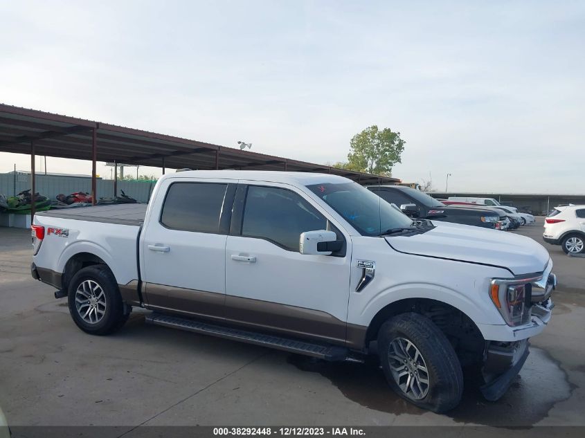 2021 FORD F-150 KING RANCH - 1FTFW1E54MKD04591