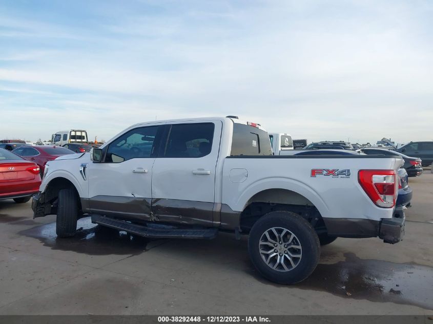 2021 FORD F-150 KING RANCH - 1FTFW1E54MKD04591