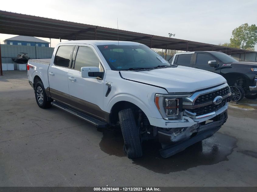 2021 FORD F-150 KING RANCH - 1FTFW1E54MKD04591