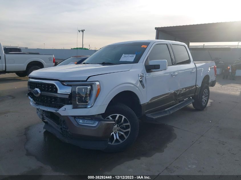 2021 FORD F-150 KING RANCH - 1FTFW1E54MKD04591