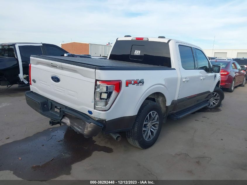 2021 FORD F-150 KING RANCH - 1FTFW1E54MKD04591