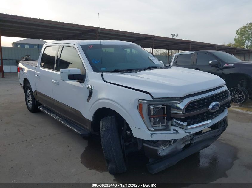 2021 FORD F-150 KING RANCH - 1FTFW1E54MKD04591