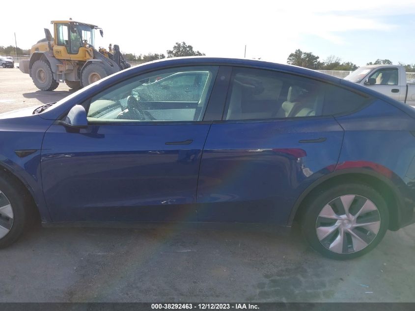 2021 TESLA MODEL Y - 5YJYGDEE8MF244206