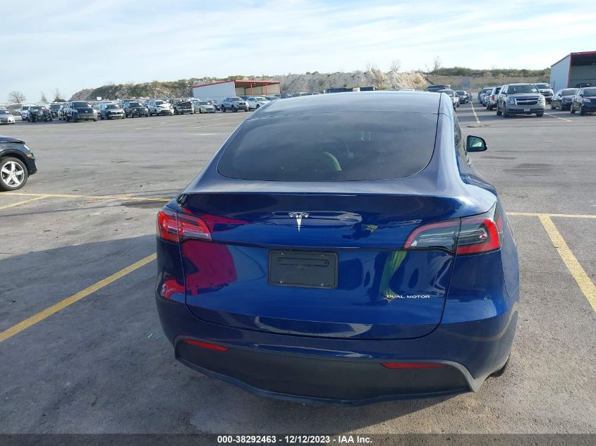 2021 TESLA MODEL Y - 5YJYGDEE8MF244206