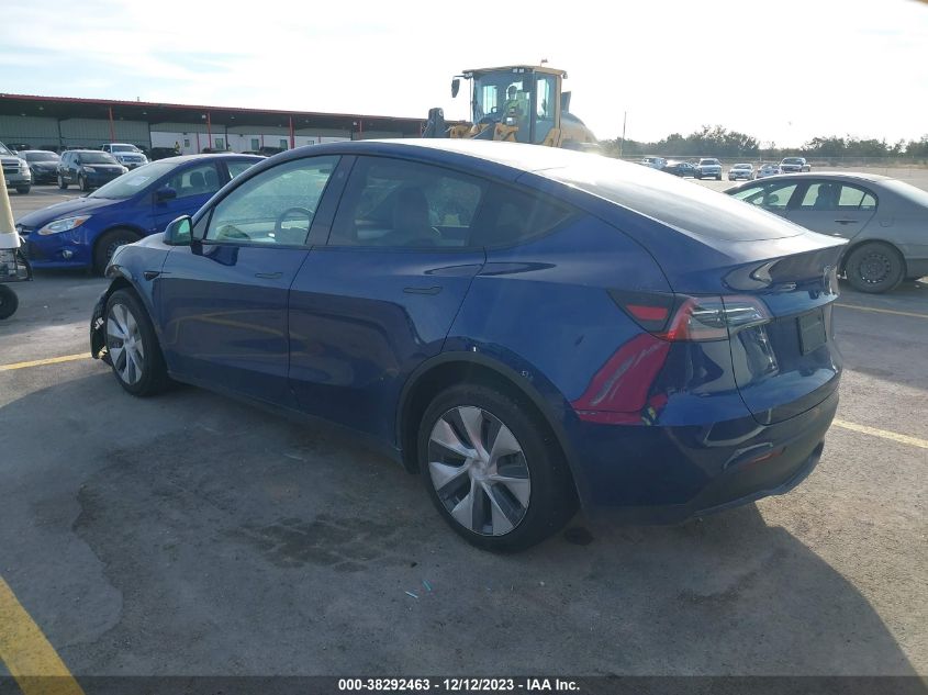 2021 TESLA MODEL Y - 5YJYGDEE8MF244206