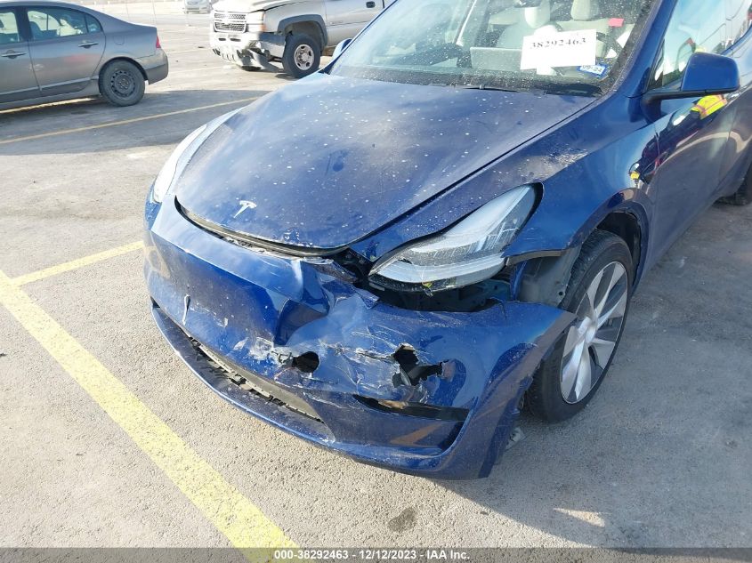 2021 TESLA MODEL Y - 5YJYGDEE8MF244206