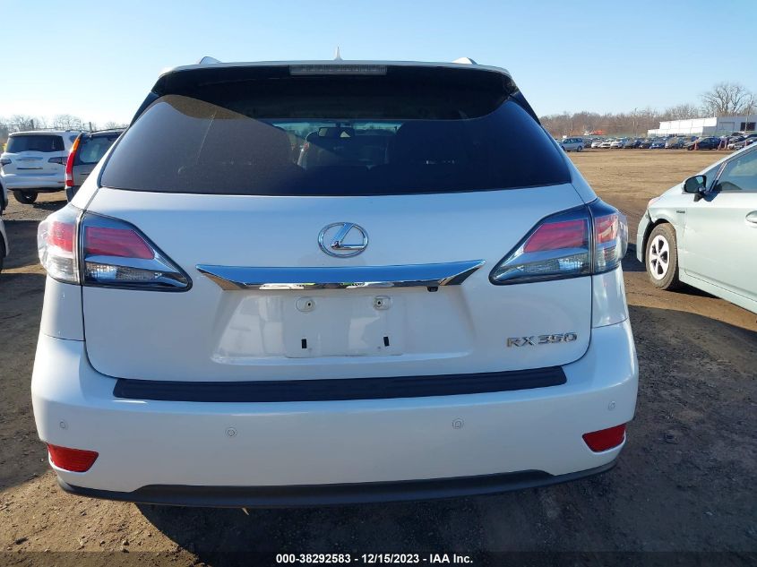 2013 LEXUS RX 350 - 2T2BK1BAXDC158447