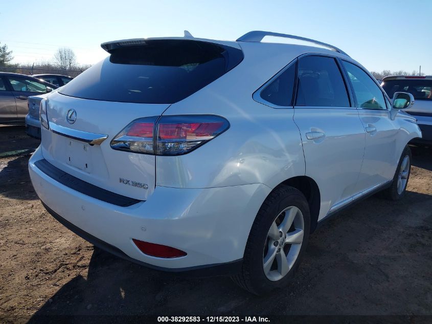 2013 LEXUS RX 350 - 2T2BK1BAXDC158447