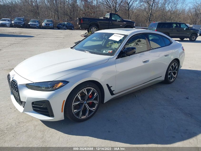 2022 BMW M440I GRAN COUPE XDRIVE WBA13AW02NFM29750