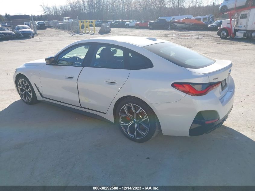 2022 BMW M440I GRAN COUPE XDRIVE WBA13AW02NFM29750
